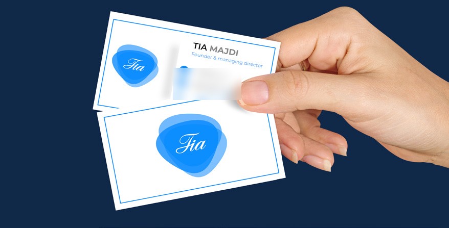 Tia Business Cards
