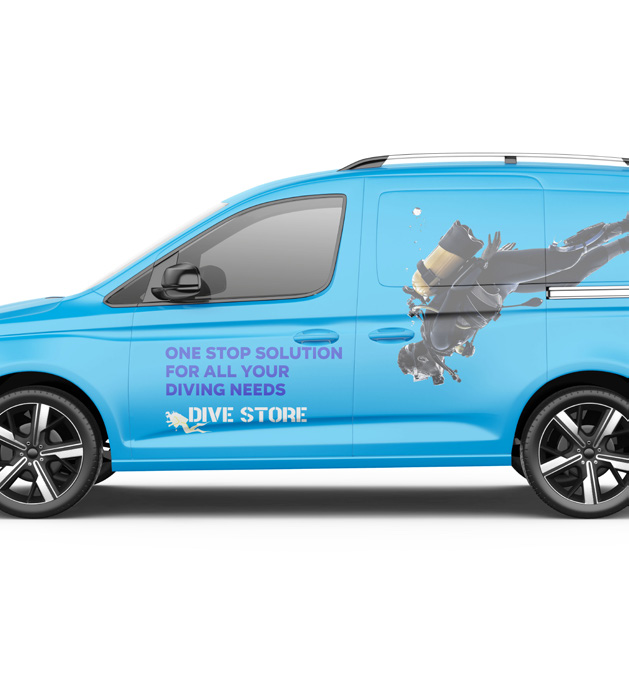 Delivery Van Decal